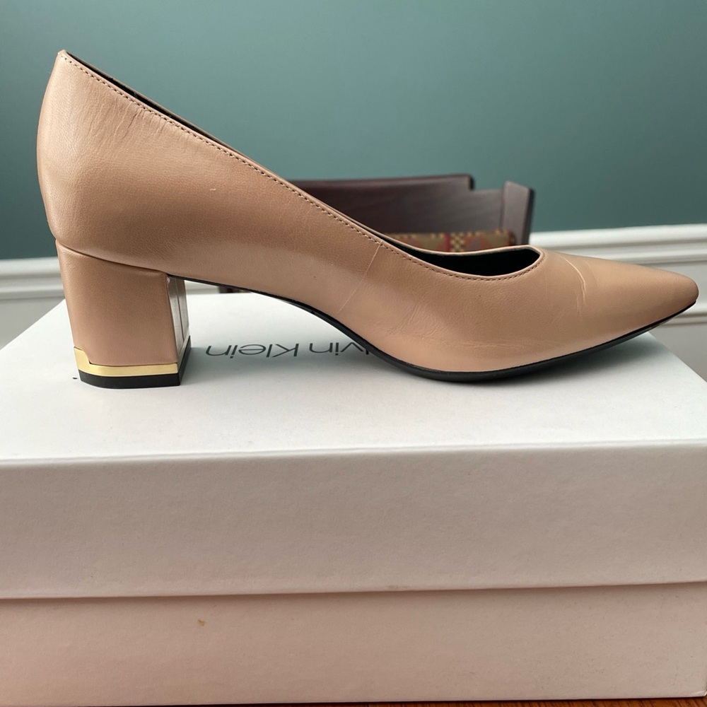 Calvin Klein Women's Nude Heels - Picture 10 of 14